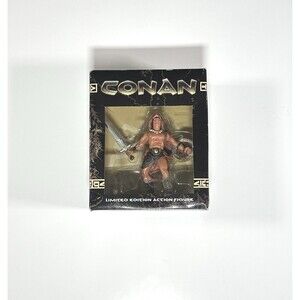 Conan Limited Edition Wolf Action Figure THQ Dark Horse E3 Toy New In Box 2007